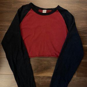 OLD NAVY | cropped crew neck sweater